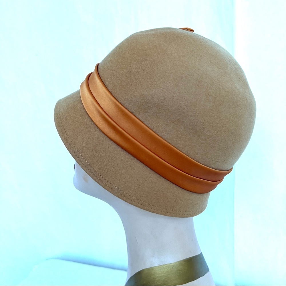 Vintage Henry Pollak New York Cloche Flapper Style 20s Hat - Picture 4 of 15